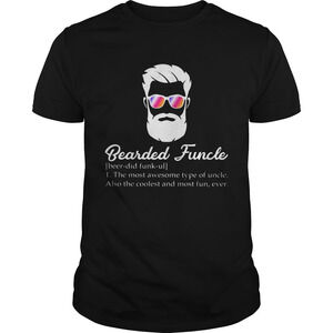 Bearded Funcle The Most Awesome Type T-Shirt